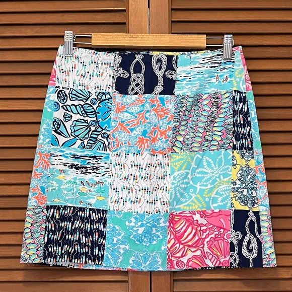 Lilly Pulitzer Dresses & Skirts - Lilly Pulitzer patchwork nautical skirt 2